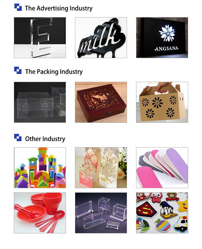 70W Non-Metal Materials Standard Laser Cutting Engraving Machine 6040