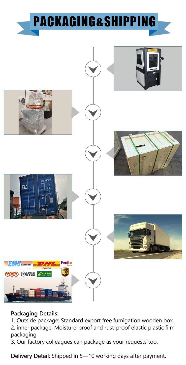 Bronze Metal Engraving 20W 30W 50W Fiber Laser Marking Machine