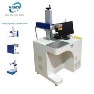 Fiber Laser Marking Cutting Engraving Machine with Raycus Max Laser Source