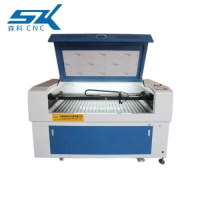 CNC Working Leather Plywood Acrylic Nonmetal CO2 Laser Milling 900*600mm Laser Engraving Machines with China Outlets