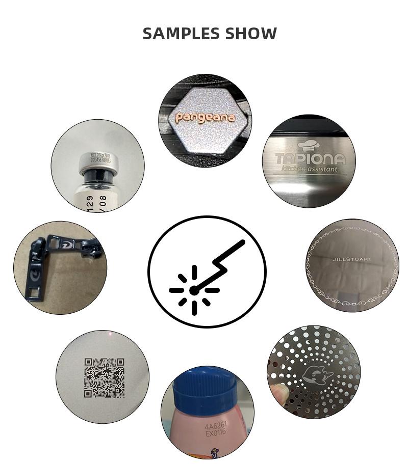 Dog Tag Jewelry Laser Metal Engraving Machine Fiber Laser Marking Machine Price