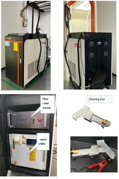 Metal Rust Removal Laser Cleaner Cleaning Machine Max Raycus 1000watt