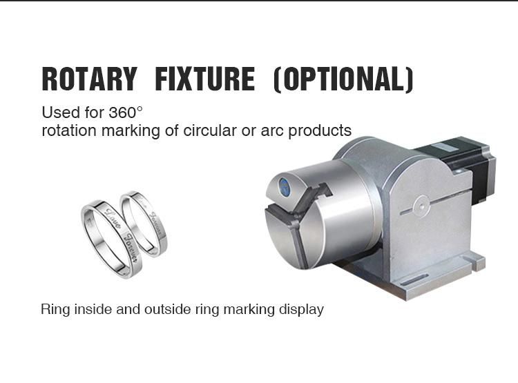 Manufacture Price Metal Engraving 20W Fiber Laser Marking Machine Equipment