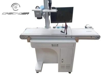 Visual Flying Fiber Laser Marking Machine for Metals