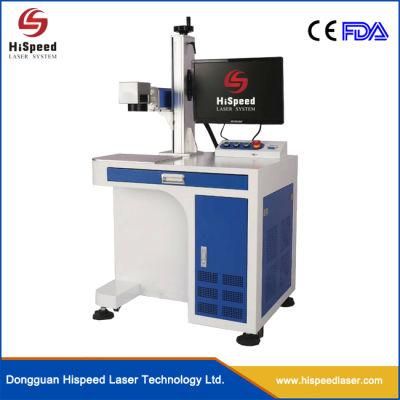 Desktop Fibre Laser Marking Machine/Hispeed Anodize Aluminum Marking Machine