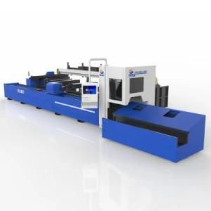 Tube Industry Metal Pipe/Tube Fiber Laser Cutting Machine with Auto Feeding System