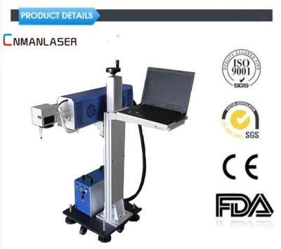 CO2 Laser Marking Machinery on Fly Line for Outer Package of Food
