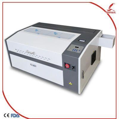 CO2 Acrylic Leather Wood Glass Crystal 3D Mini Laser Engraving Machine M3050