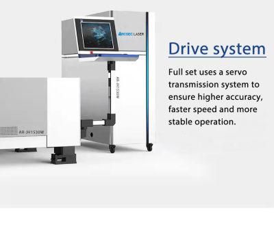 1500X3000 Aluminium Fiber Laser Cuttingmachine Industrial Laser Equipment
