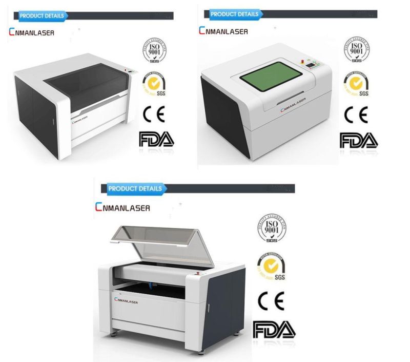 6090 Laser Engravig Machine for Non-Metal Cutting Machinery Leatherwear