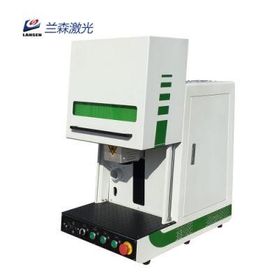 Mini Closed High Safety Jewelry Fiber Laser Marking Etching Machines