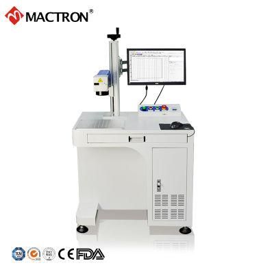 Laser Engraving Machine Color Aluminum Marking Barcode Fiber Laser Marking Machine 30W Jpt Mopa Fiber Laser Marking Machine