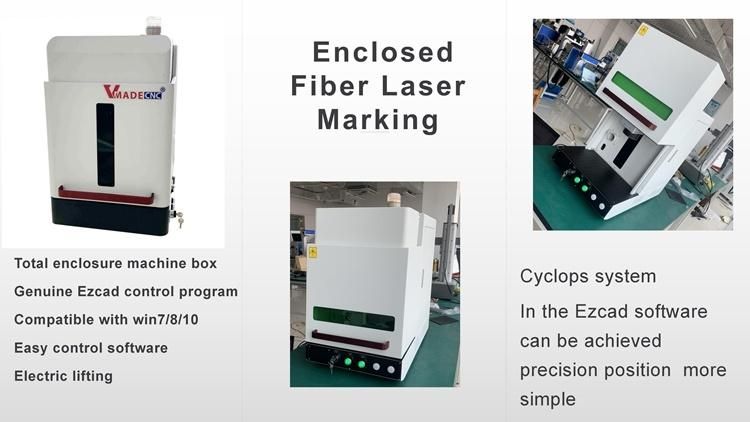 Mini Metal Fiber Laser Marker Laser Marking Engraving Etching Laser Machine for Pen Logo Printing Numbering Coding on Plastic Metal