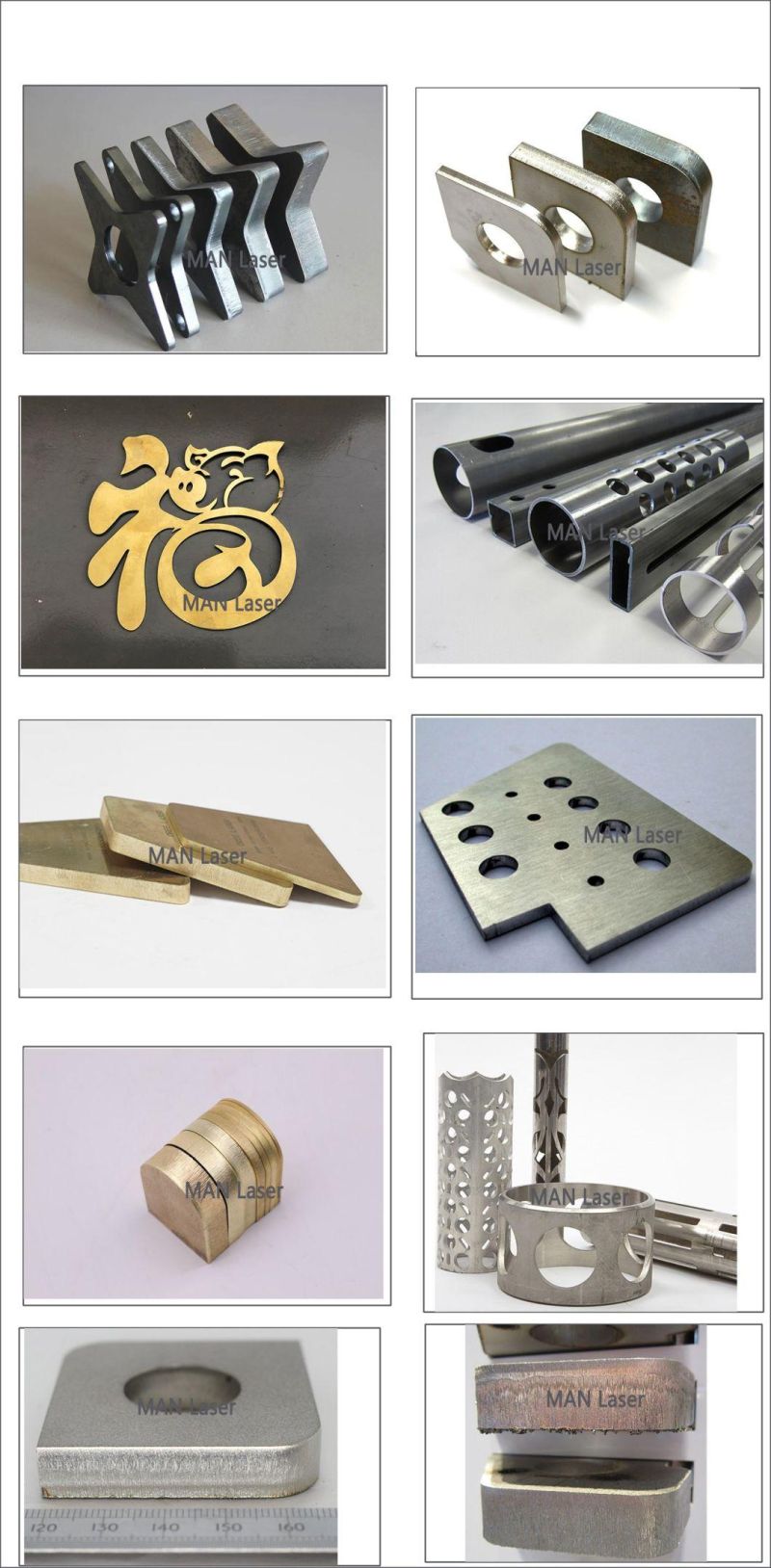 CNC Fiber Laser Cutting Machine for Metal Plate& Pipes