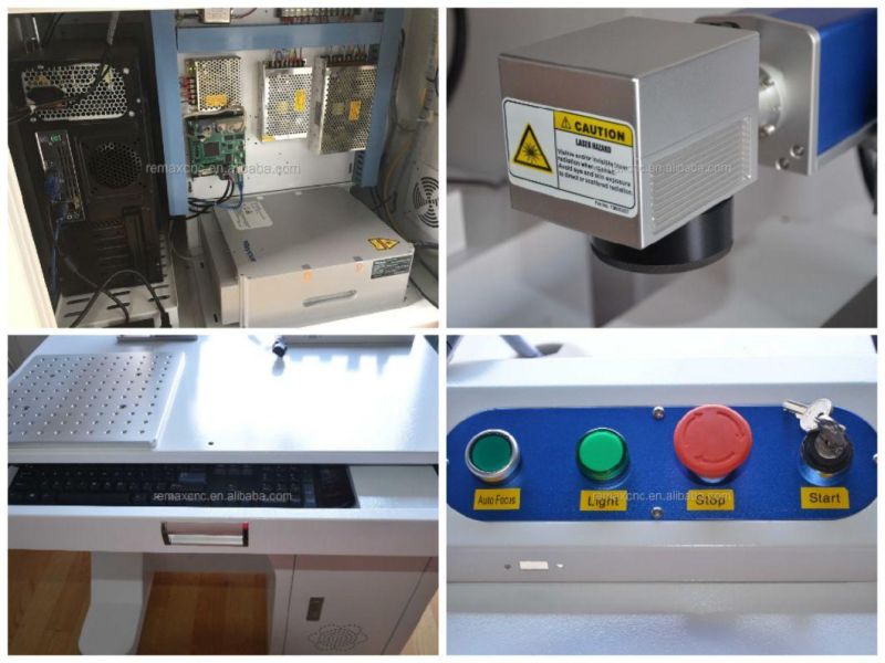 20W 30W Fiber Laser Marking+Printing+Engraver Machine