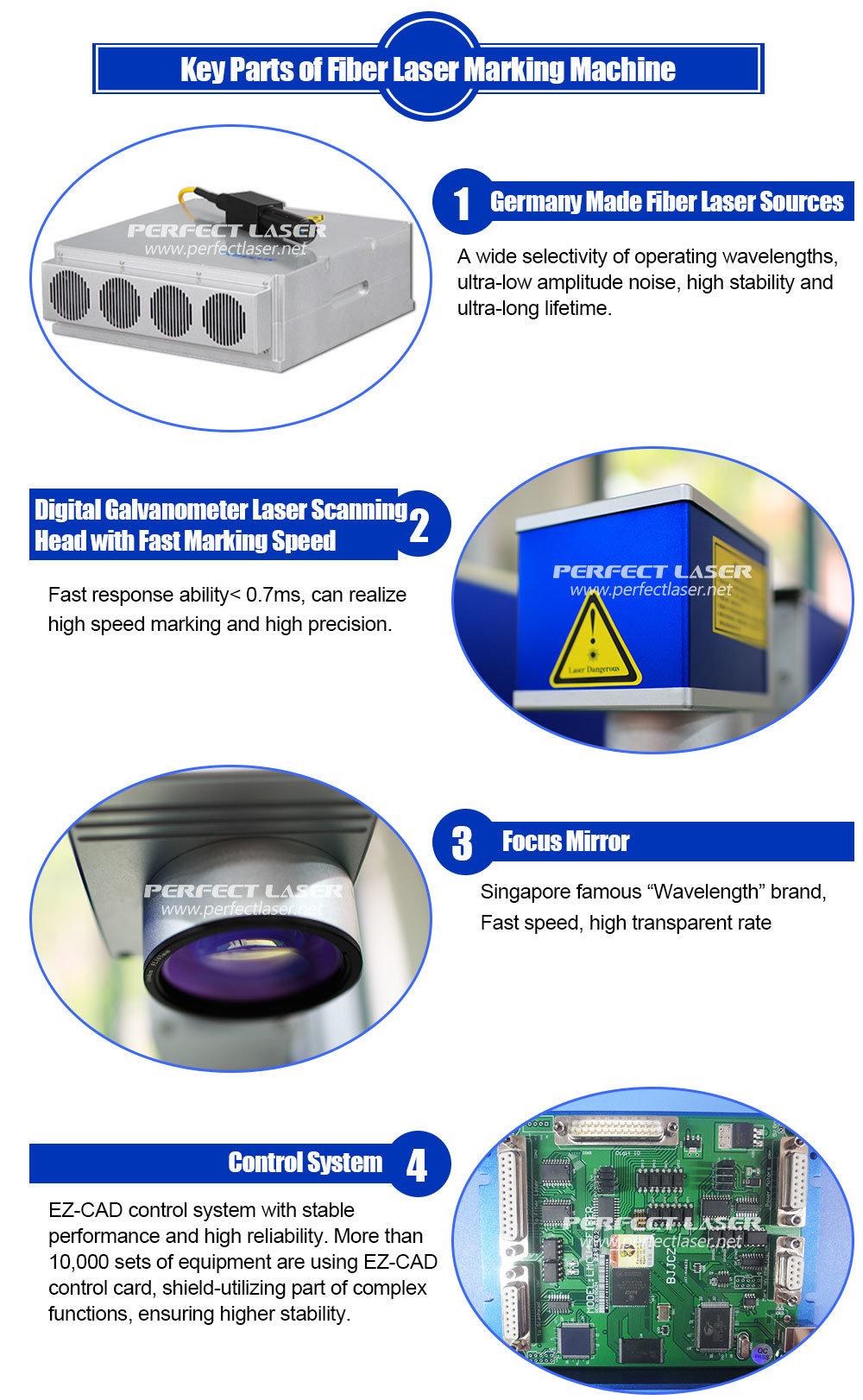Handheld Mini 20W 30W Fiber Laser Marking Machine for Plastic and Metal