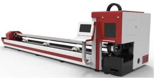CNC Fiber Laser Metal Pipe / Tube Cutting Machine for Oil Pipe Cutting Industry