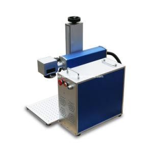 Separate Design Fiber Laser Marking Machine Portable 30W for Bottle