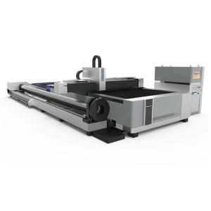 Best Price High Quality Economical Sheet Metal and Tube 1kw Fiber Laser Cutting Machine for Round and Square Pipe