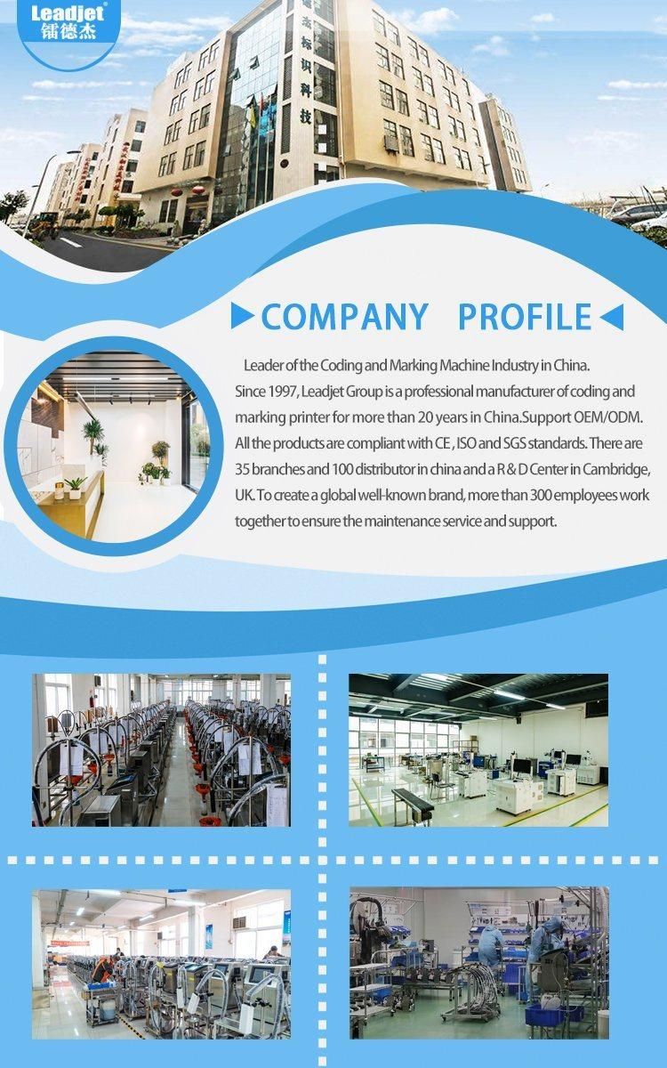 Industrial 40W/30W CO2 Laser Marking Batch Number Box Printing Machine