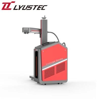 Fly Fiber Laser Marker for Symbols Marking on Wire Production Line