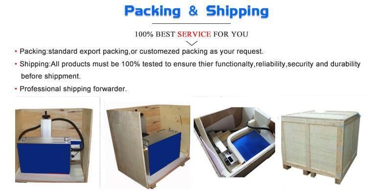 10W 20W Fiber Laser Marking Machine for Ring Stainless Steel Metal