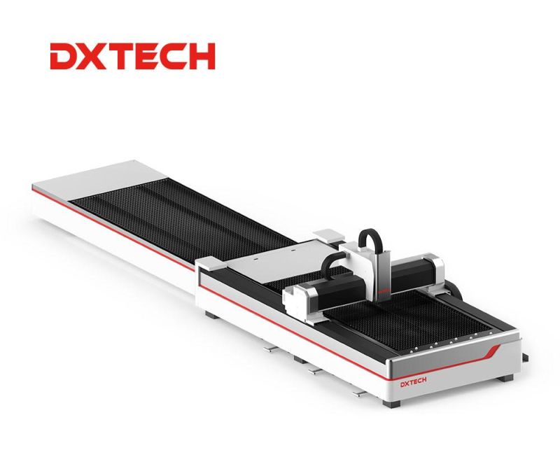Automatic Laser Cutting Machine of Double Platform with Aviation Aluminum Gantry and Yaskawa Servo Motor for Metal Sheet