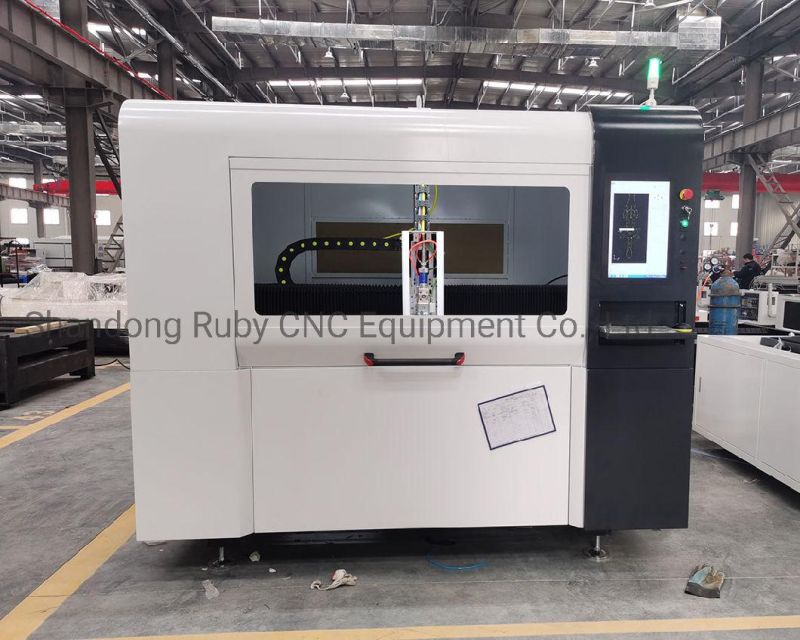 1000W Small Format Fully Enclosed Fiber Laser Cutting Machine for Metal Stainless Steel