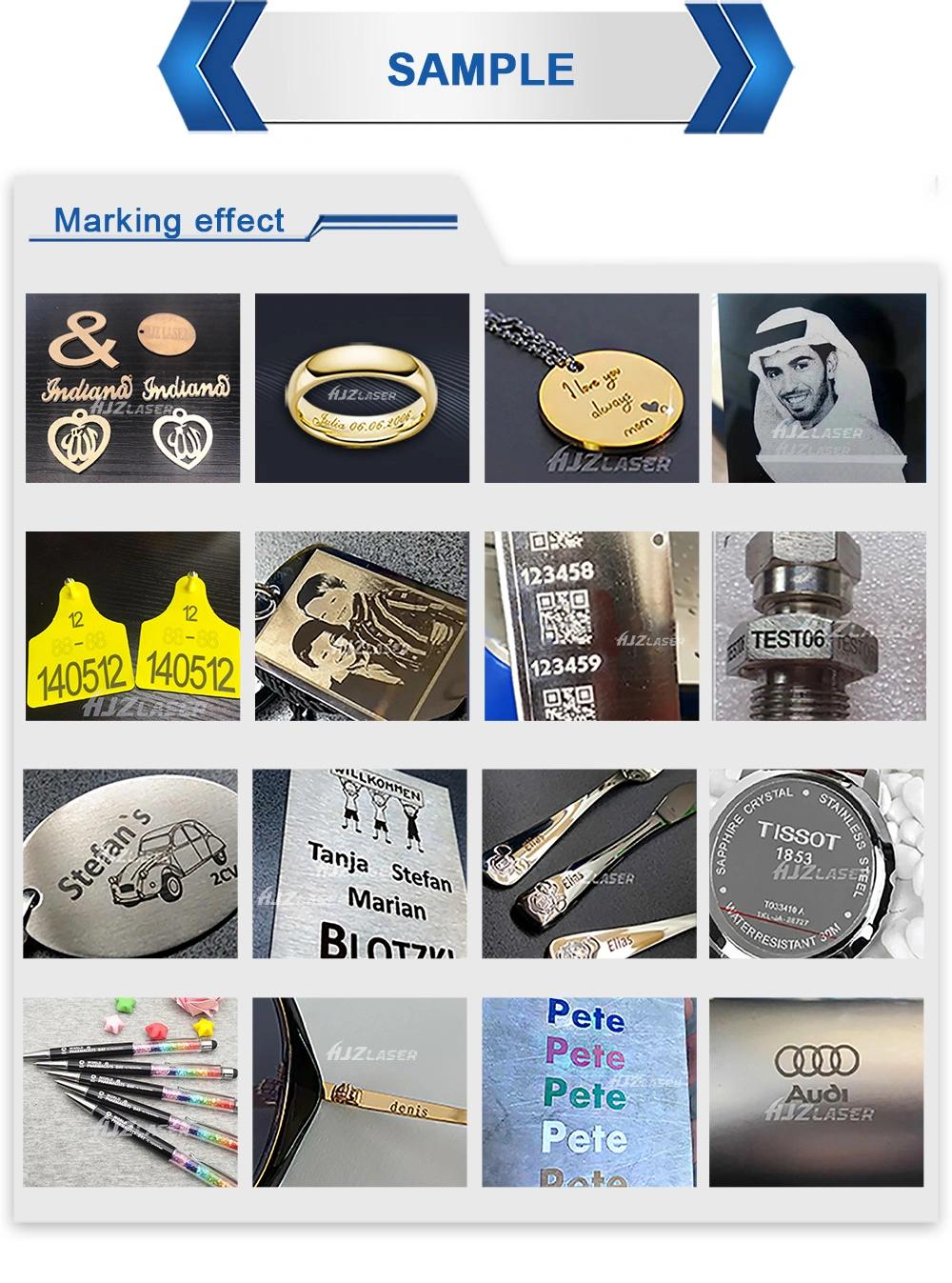 Smart & Affordable 3D Logo Printing Machine 20W 30W Fiber Laser Metal Marking Machine Anti-Counterfeiting Laser Marking for Food and Electronics