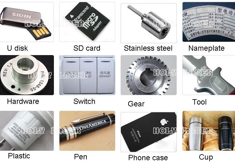 Holylaser Ipg 50W Fiber Laser Marking Machine