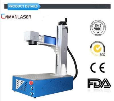 20W Jewelry Fiber Laser Marking Machine for Sale on Aluminum Phone Case