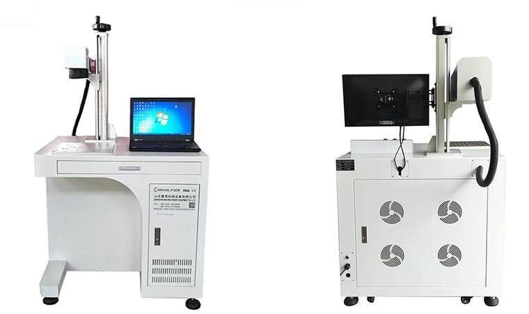 Desktop 20W 30W 50W Laser Marking Machine with Worktable