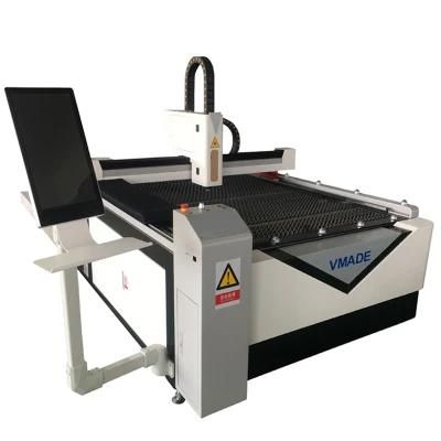 Raycus 1000W CNC Metal Sheet Fiber Laser Cutting Machine for Sale