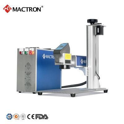 Portable Split Fiber Laser Marking Machine with Autofocus System