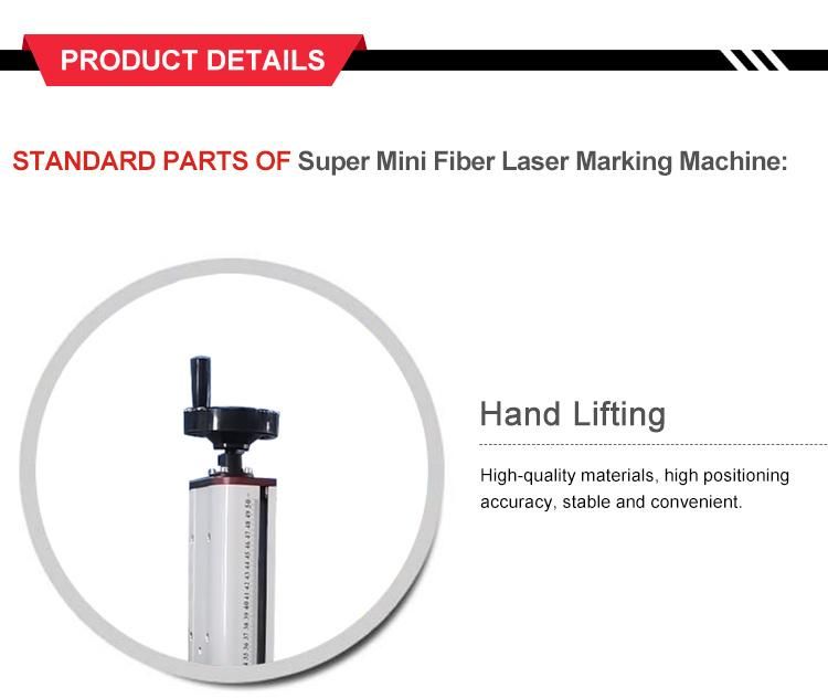 Desktop Fiber Laser Marking Machine 30W 50W 100W Raycus