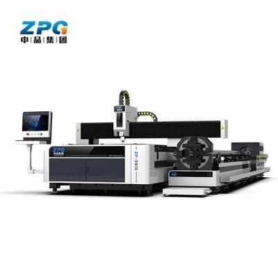 Stainless Steel Aluminum Copper CNC Sheet Metal or Tube Pipe Fiber Laser Cutting Machine