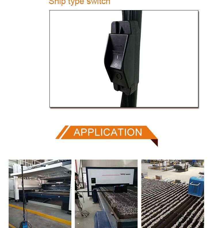 Convincing Cleaning Power Laser Cutting Table Slat Slag Cleaner