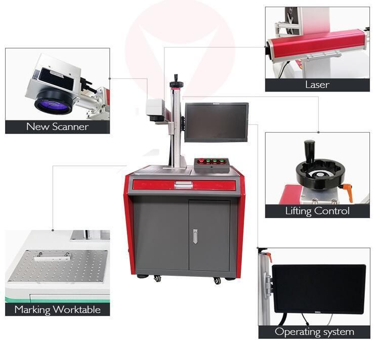 Chinese Supplier 20W 30W CNC Jewelry Fiber Laser Marking Machine