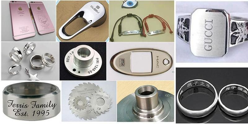 20W Mini Fiber Laser Marking Machine with PC Control System