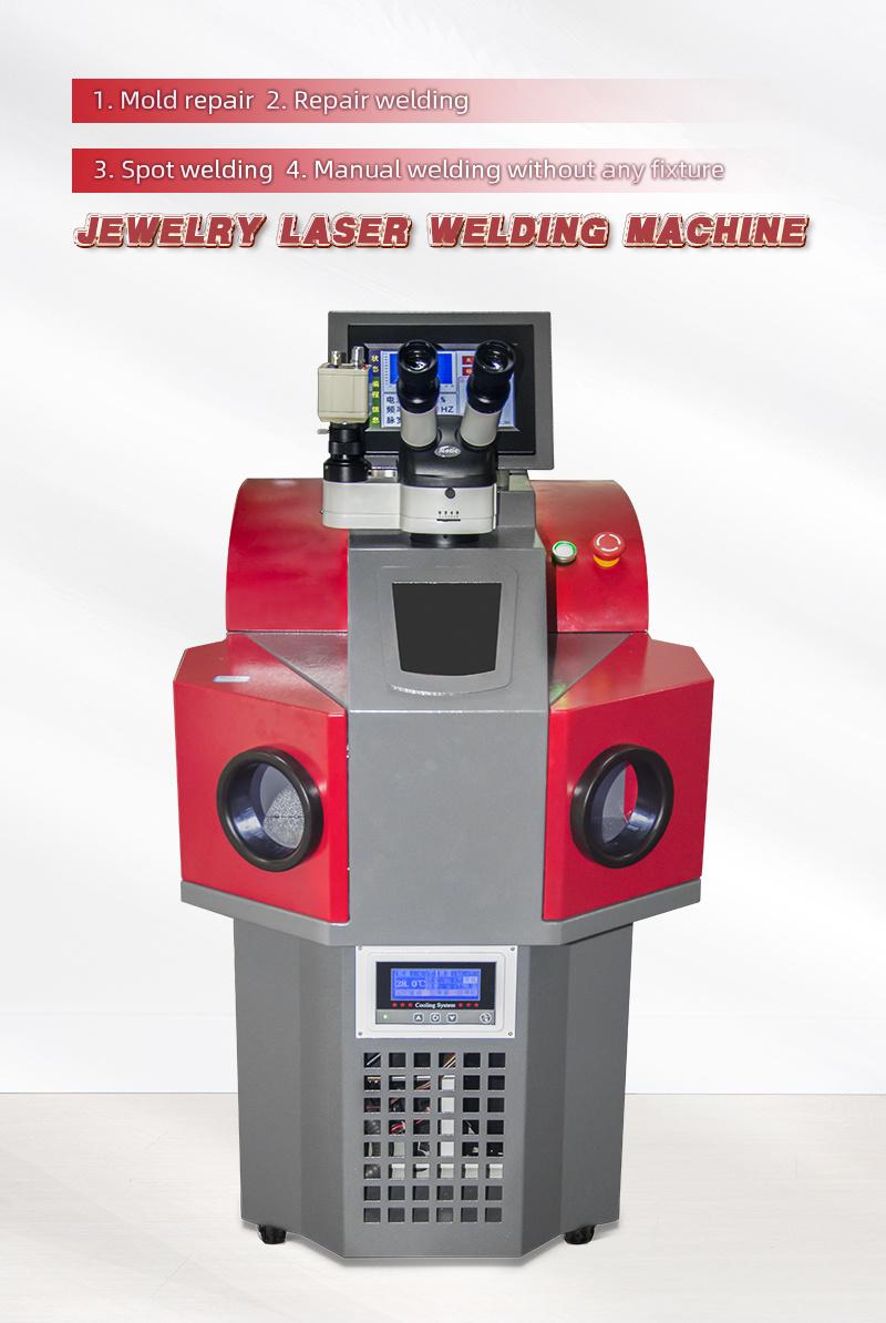 CCD Laser Welding Machine Jewelry Gold Silver YAG Laser Source Welding Machine