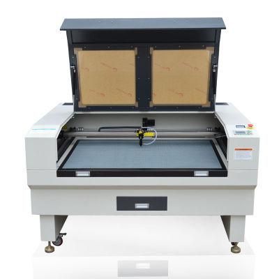 1390 CO2 Dual Head Laser Cutting Machine 150W for Soft Material