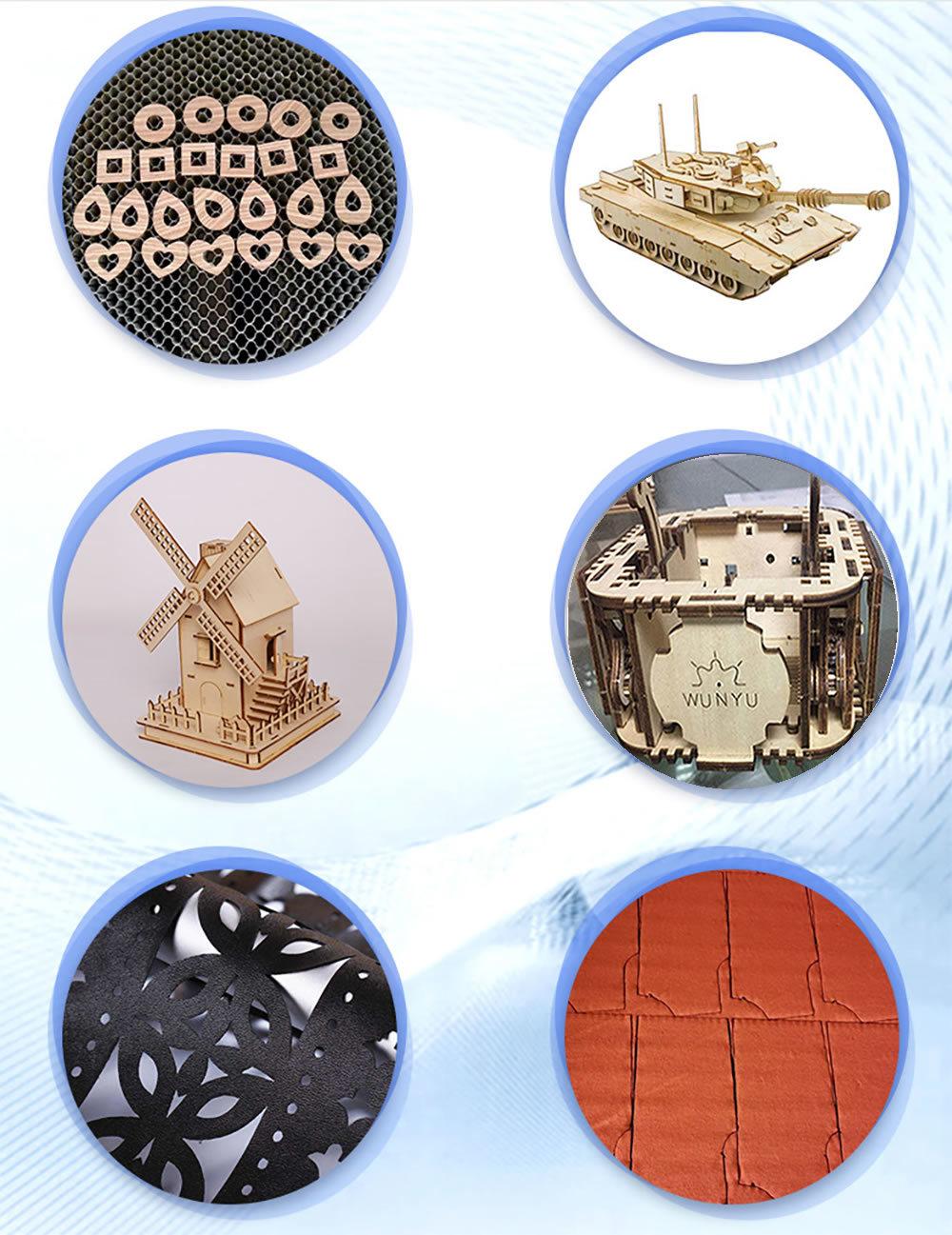 Fy1610 Feiyue Laser Gloss Inkjet Printer Wood Acrylic Glass PVC Toy Jigsaw Puzzle Phone Case UV Laser Cutting Machine
