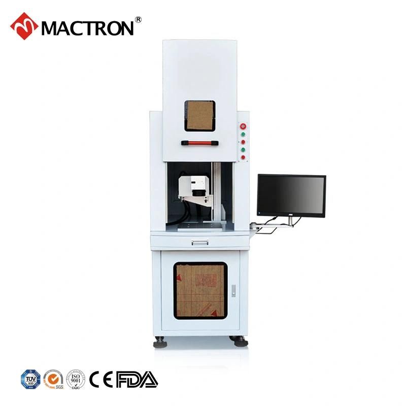 Mactron Metal Watches Camera UV Laser Marking Machine