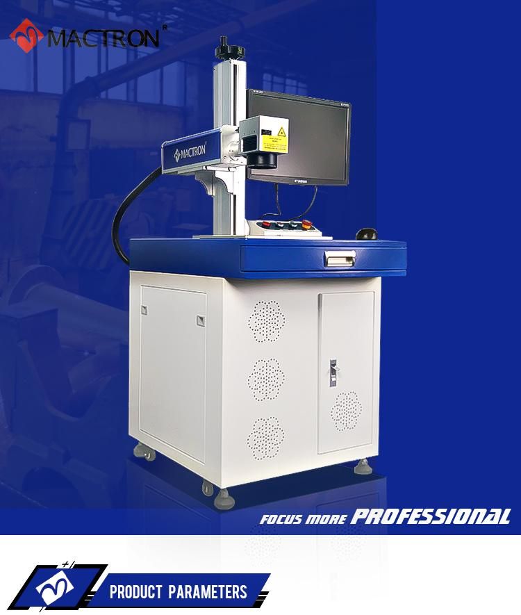 Laser Cattle Ear Tag Printing Machines Optical Fiber Laser Marking Machine Price