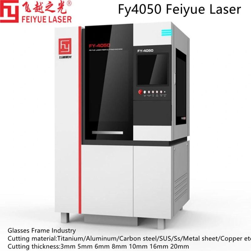 Fy4050b Feiyue Laser 1000/1500/2000/3000 Watts Laser Drilling Holes or Cutting Machine for Making Metal Carbon Stainless Steel Steel Aluminum Copper Titanium