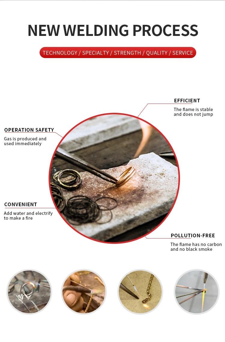 Jewelry Tools Thermocouple Portable Hydrogen Oxygen Welding Machine Price