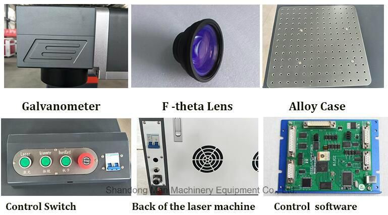 Raycus 20W Desktop Laser Marking Machine for Hardware Stainless Steel