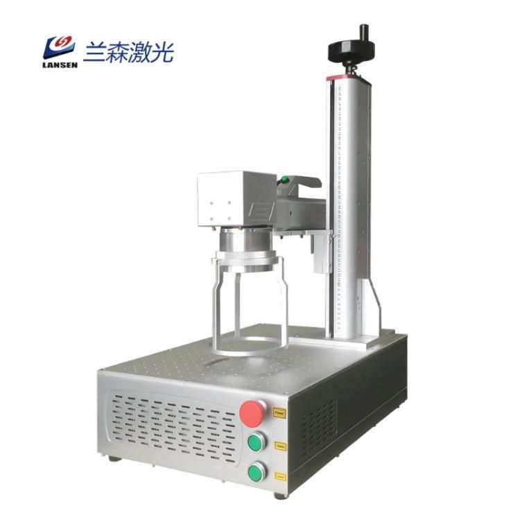 Super Mini Handheld Logo Qrcode Fiber Laser Marking Etching Machine