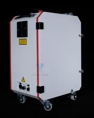 Portable Handheld Pulse Laser Rust Removal Machine for Paint Removal De-Coating Pre-Treatment Adhesive Bonding Coating Mold Cleaning De-Oiling