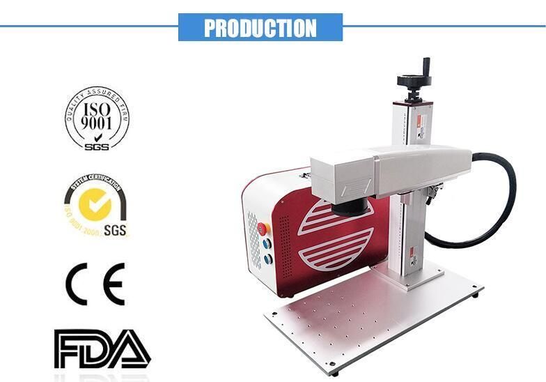 Plastic Bottle Cable 30W 50W Laser Marking Machine for Sale